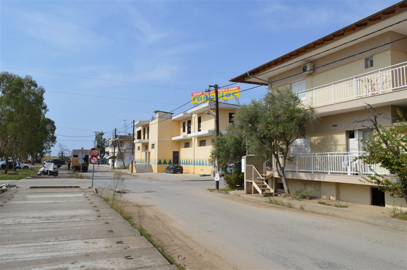 Grcka apartmani letovanje, Nea Mudania Halkidiki, Vila Irini, ulica